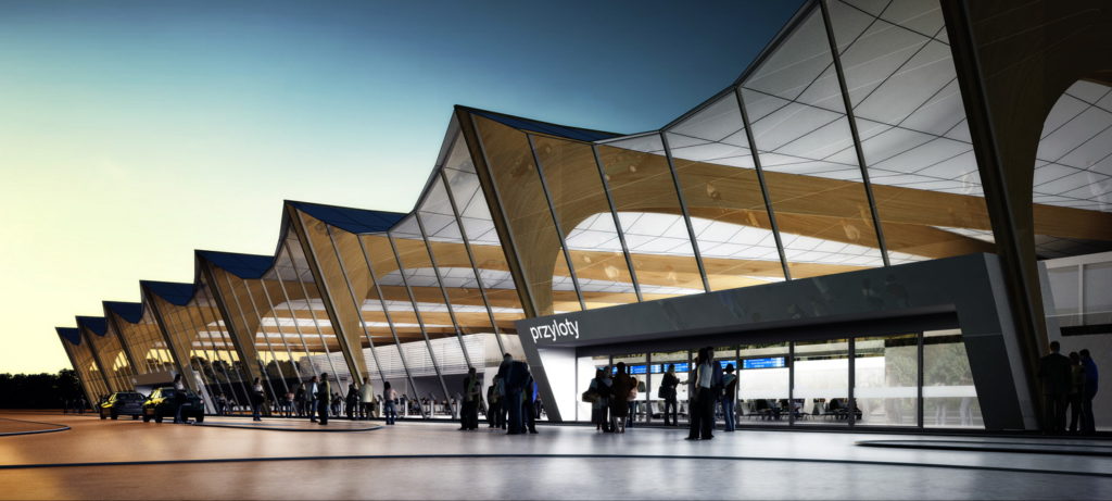 main building - landside