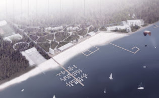 WIDOK NA CAŁY OŚRODEK Z LOTU PTAKA