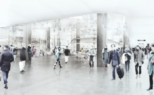 PRZEJŚCIE PODZIEMNE PRZY DWORCU CENTRALNYM W WARSZAWIE