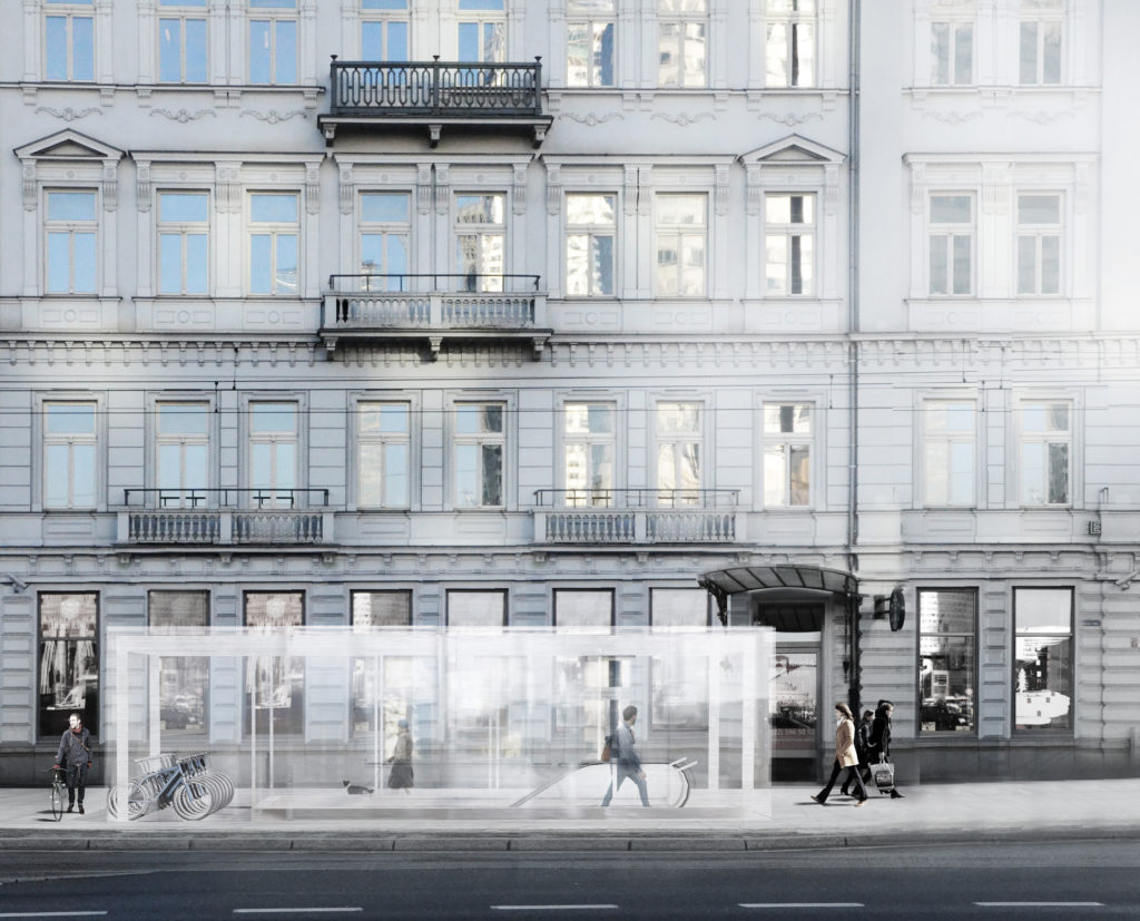 PRZEJŚCIE PODZIEMNE PRZY DWORCU CENTRALNYM W WARSZAWIE