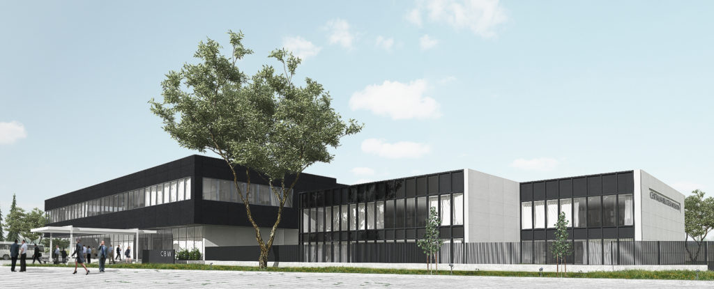 Centralna Biblioteka Wojskowa - wizualizacja