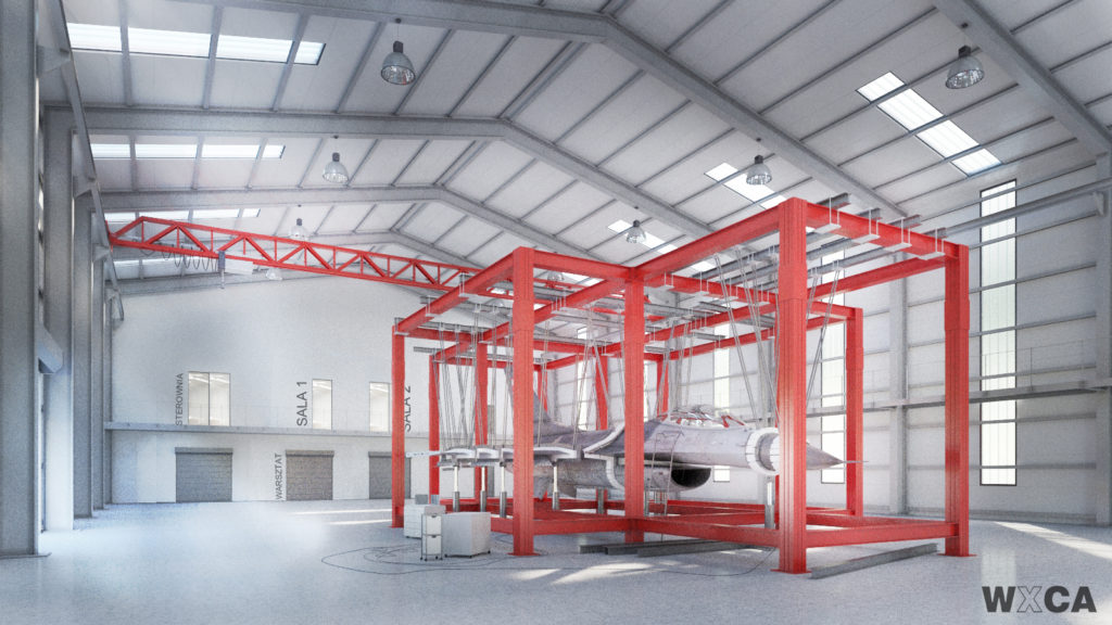 Wojskowa Akademia Techniczna - wizualizacja wnętrza