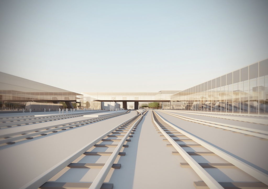 View of the entrance to Bialystok