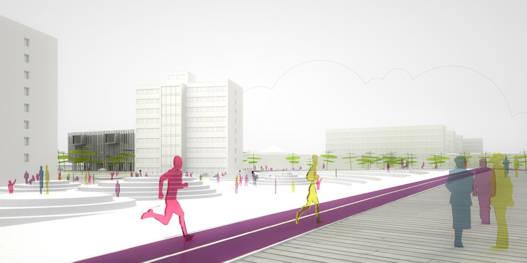 VIEW FROM THE TREADMILL