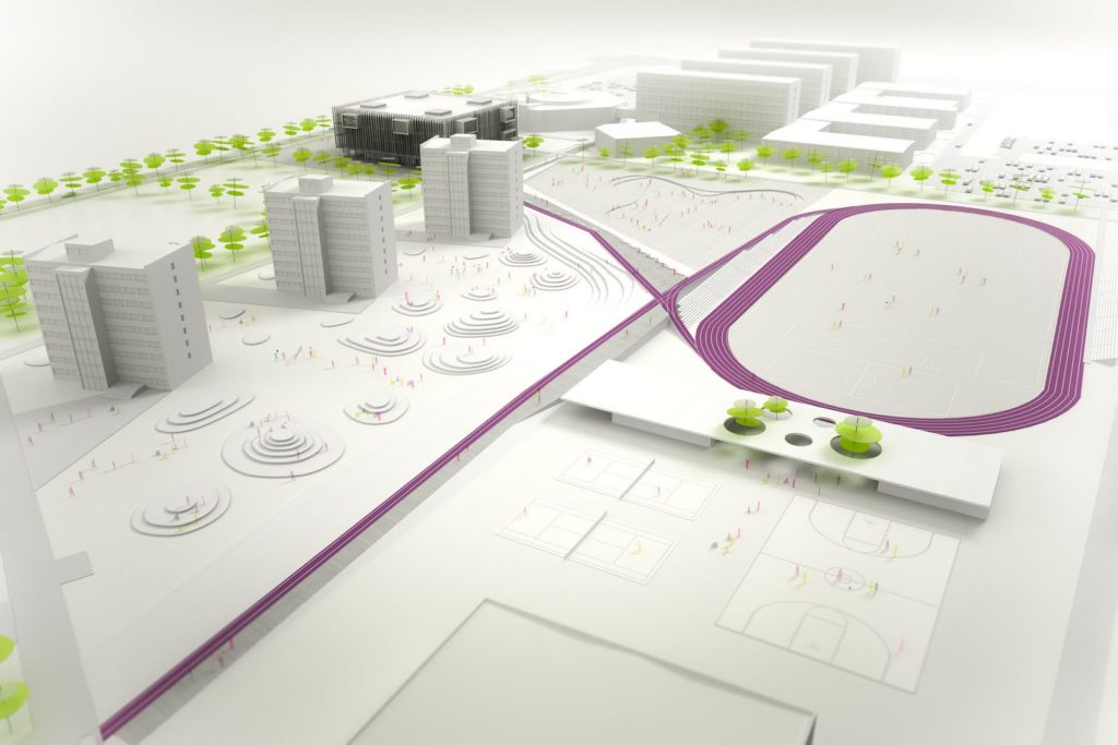 VIEW FROM SOLIDARNOŚCI AVE.