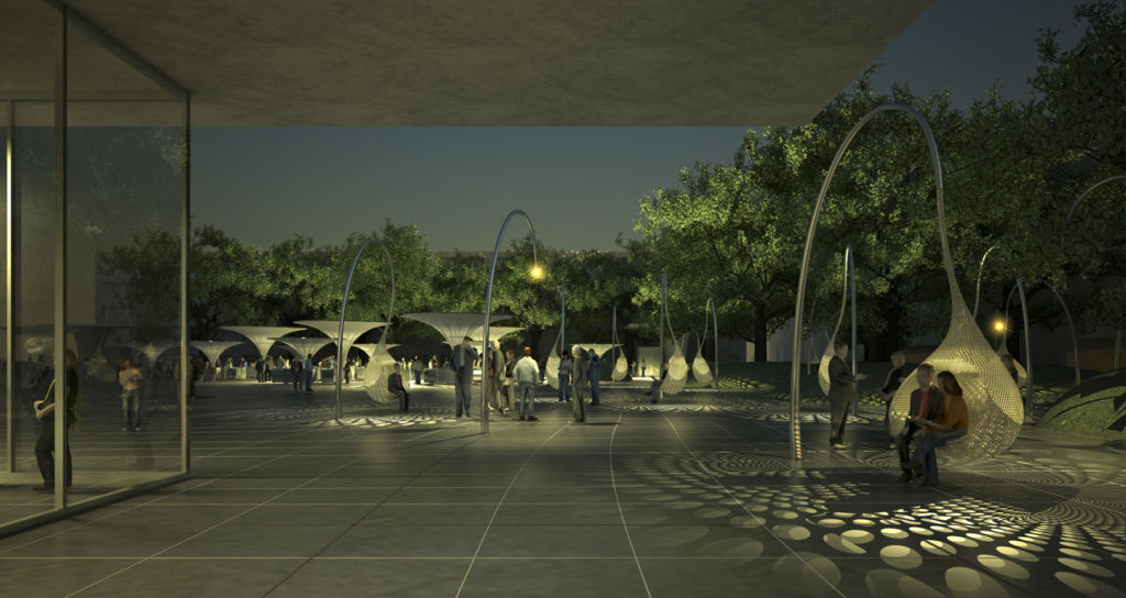 fairy tale mood after sunset