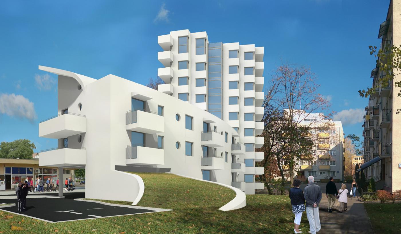Projekt architektoniczny w dialogu z otoczeniem od ARE Stiasny/Wacławek